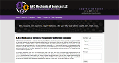 Desktop Screenshot of ahcmech.com